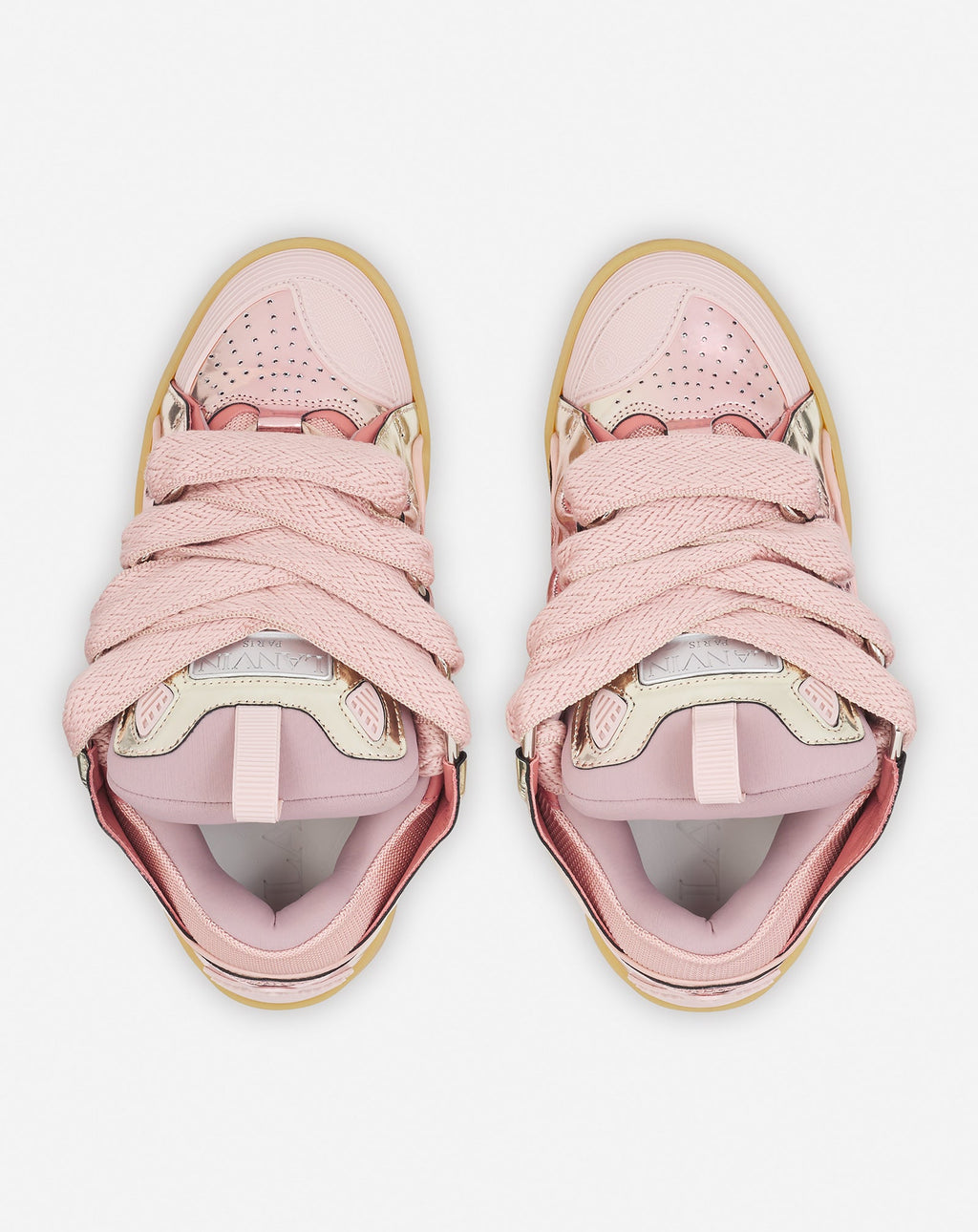 LANVIN METALLIC DUSTY ROSE