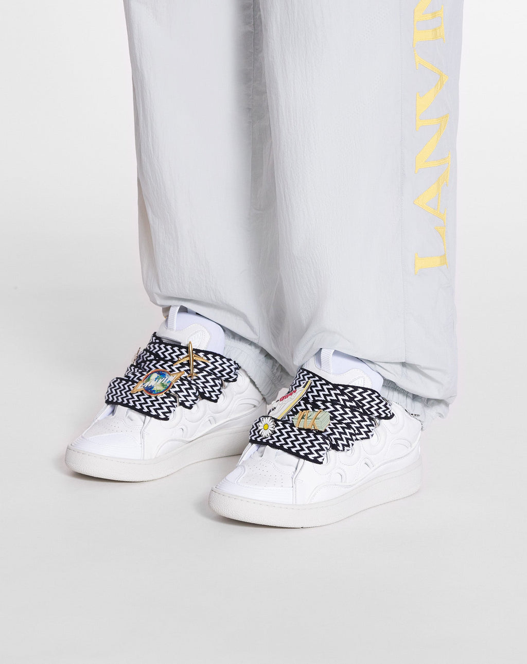 LANVIN x FUTURE CURB 3.0 WHITE/BLACK