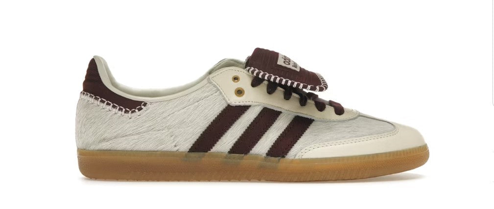 Wales Bonner x adidas Samba Pony Tonal blanc crème